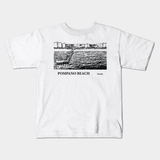 Pompano Beach Florida Kids T-Shirt